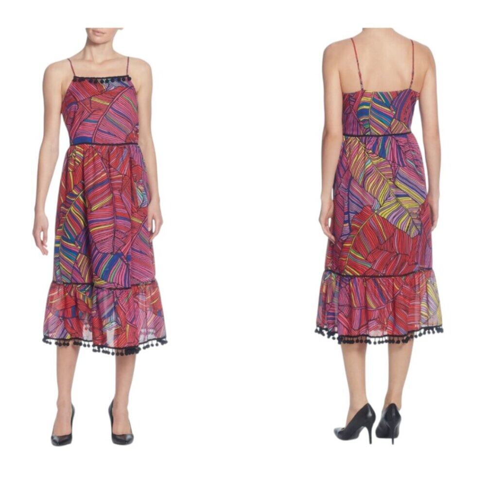 Catherine by Catherine Malandrino Gillie Midi Dress Size XL $138 MSRP